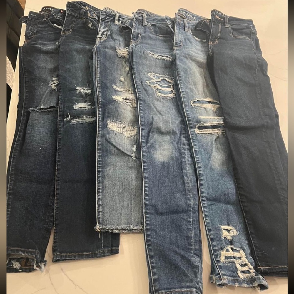 Lot of AE Jeggings